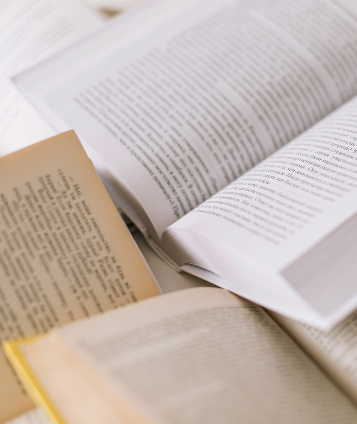 photos représentant des livres ouverts